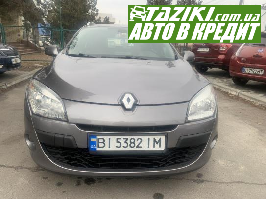 Renault Megane, 2010р. 1.4л. бензин Кременчук в кредит