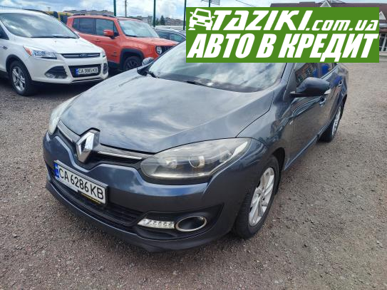 Renault Megane, 2015р. 1.5л. дтп Черкаси в кредит