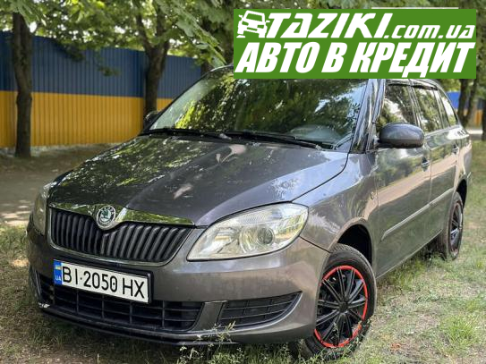 Skoda Fabia, 2010р. 1.2л. газ/бензин Кременчук у кредит