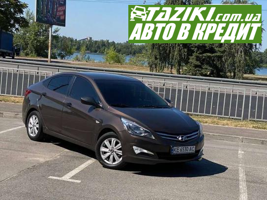 Hyundai Accent, 2016г. 1.4л. бензин Днепр в кредит