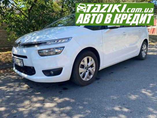 Citroen Grand c4 picasso, 2015г. 1.6л. дт Черкассы в кредит