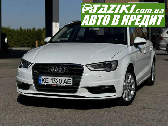 Audi A3, 2015р. 1.6л. дтп Дніпро в кредит