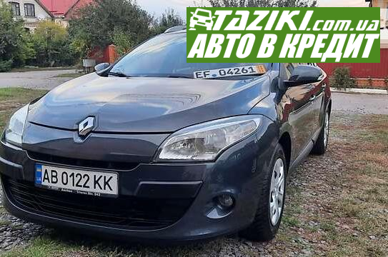 Renault Megane, 2010г. 1.6л. бензин Винница в кредит