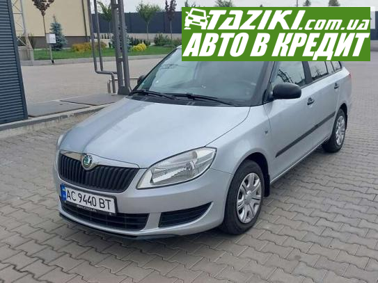 Skoda Fabia, 2011р. 1.6л. дтп Луцьк в кредит