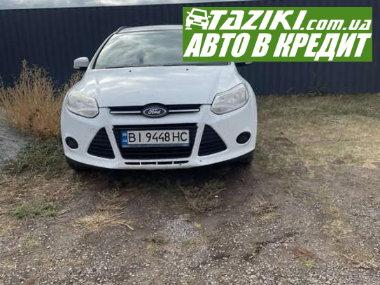 Ford Focus, 2013г. 1л. бензин Полтава в кредит