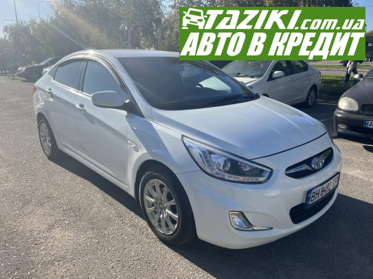 Hyundai Accent, 2013г. 1.4л. бензин Запорожье в кредит