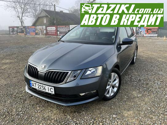 Skoda Octavia, 2017р. 1.6л. дтп Івано-Франківськ в кредит