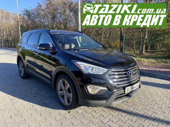 Hyundai Santa fe, 2013г. 3.3л. бензин Кременчуг в кредит