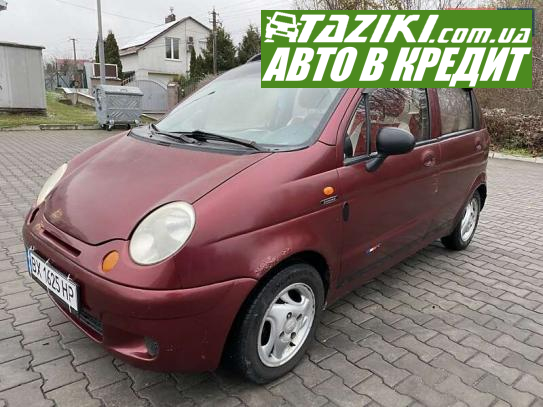 Daewoo Matiz, 2006г. 0.8л. бензин Хмельницкий в кредит