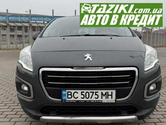 Peugeot 3008, 2016г. 1.6л. дт Львов в кредит