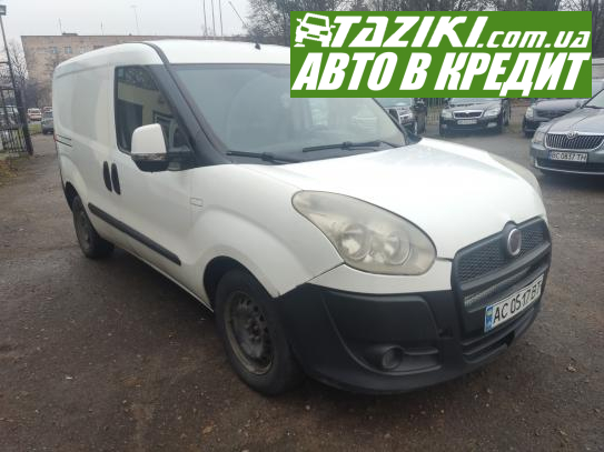 Fiat Doblo, 2010р. 1.2л. дтп Луцьк в кредит