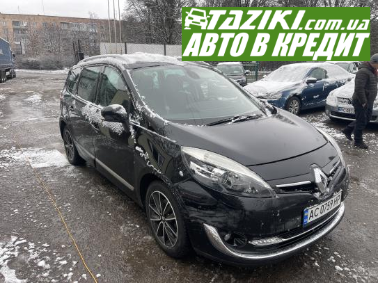 Renault Megane scenic, 2013г. 1.6л. дт Луцк в кредит