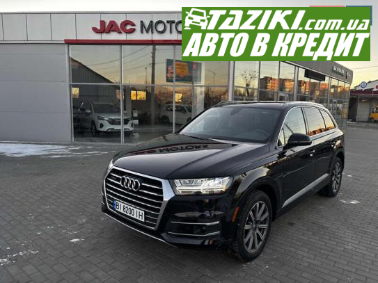 Audi Q7, 2017г. 3л. бензин Полтава в кредит