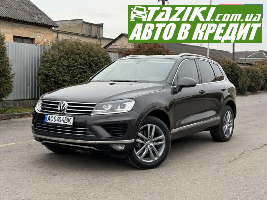 Volkswagen Touareg, 2014г. 3л. дт Ужгород в кредит