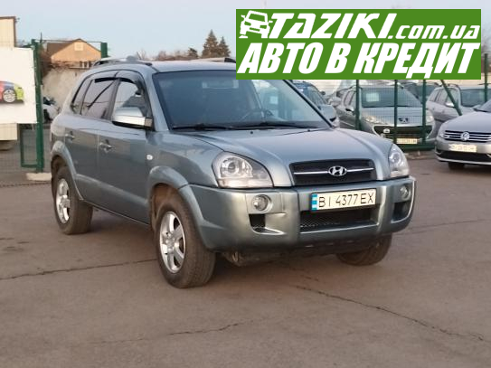 Hyundai Tucson, 2007р. 2л. бензин Полтава в кредит