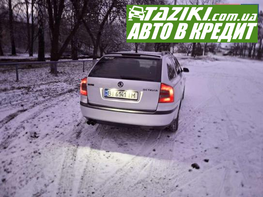 Skoda Octavia, 2009г. 1.9л. дт Полтава в кредит