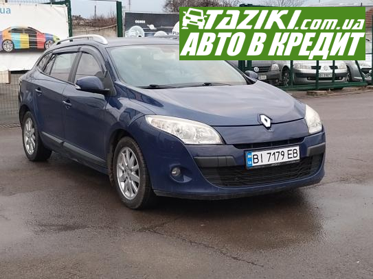 Renault Megane, 2011г. 1.5л. дт Полтава в кредит