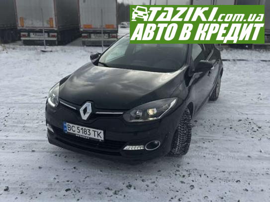 Renault Megane, 2015г. 1.5л. дт Львов в кредит