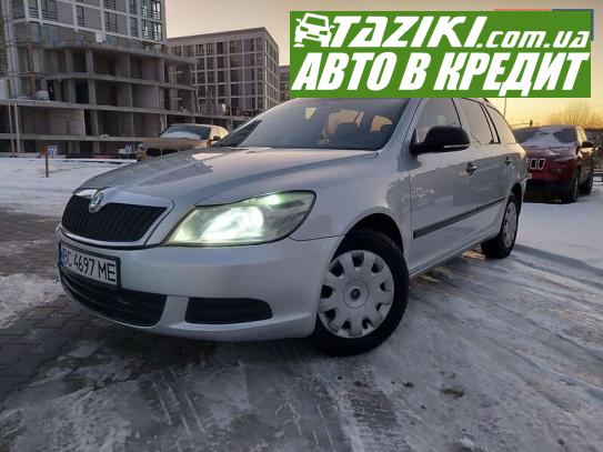 Skoda Octavia, 2010р. 1.9л. дтп Львів у кредит