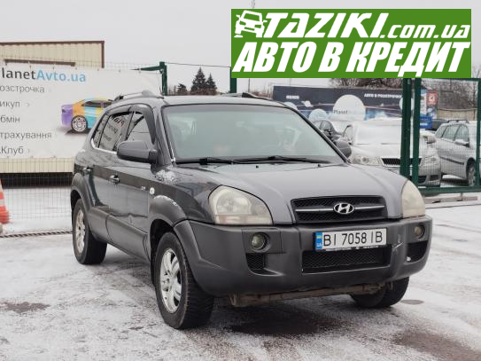 Hyundai Tucson, 2007г. 2л. газ/бензин Полтава в кредит