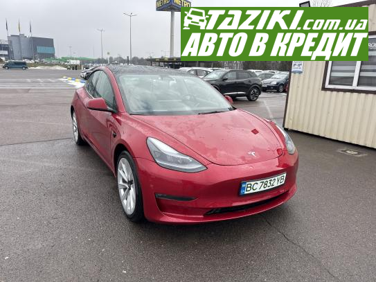 Tesla Model 3, 2021г. 82л. Электро Львов в кредит