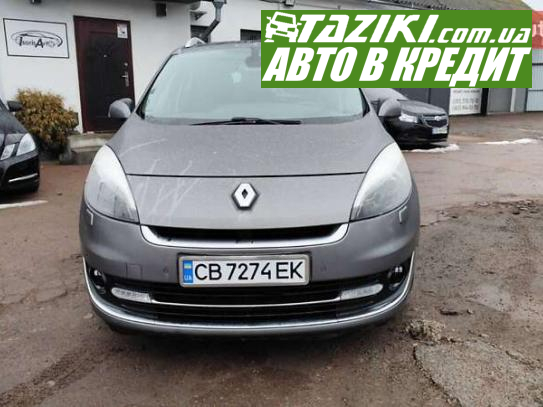 Renault Megane scenic, 2013г. 1.6л. дт Чернигов в кредит