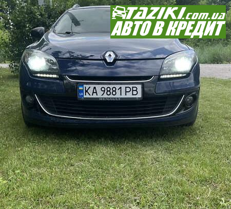Renault Megane, 2012р. 1.5л. дтп Київ в кредит