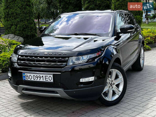 Land rover Range rover evoque, 2012г. 2.0л. бензин Тернопіль в кредит