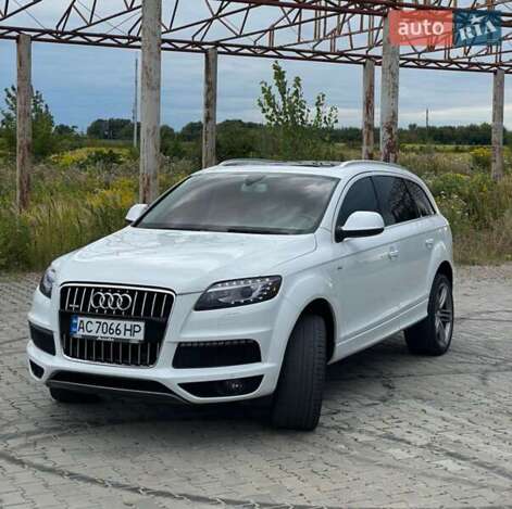 Audi Q7, 2013г. 3.0л. дизель Луцьк в кредит
