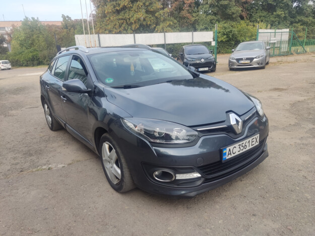 Renault Megane, 2015г. 1.5л. дизель Луцьк в кредит