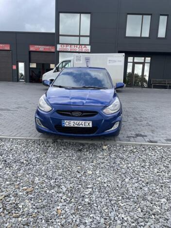 Hyundai Accent, 2012г. 1.6л. бензин Чернівці в кредит