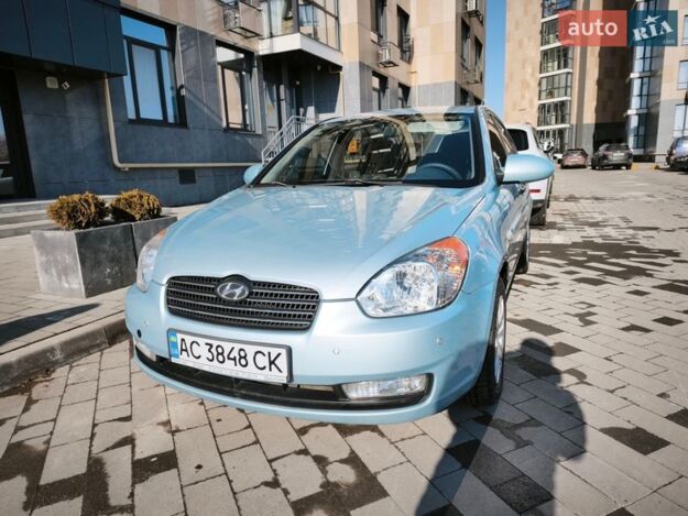 Hyundai Accent, 2008г. 1.4л. бензин Луцьк в кредит