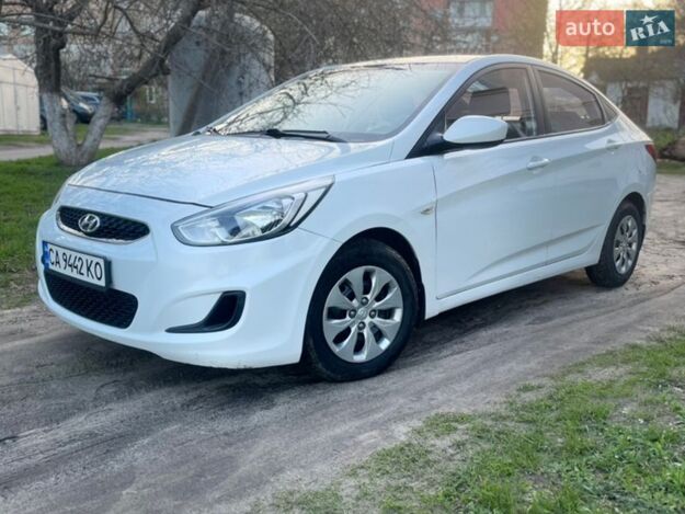 Hyundai Accent, 2017г. 1.4л. бензин Черкаси в кредит