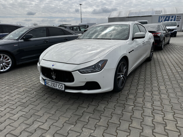 Maserati Ghibli s q4, 2013г. 3.0л. бензин Луцьк в кредит