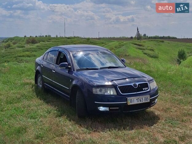 Skoda Superb, 2003г. 1.9л. дизель Полтава в кредит