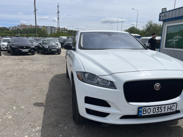 Jaguar F-pace, 2019г. 2.0л. бензин Тернопіль в кредит