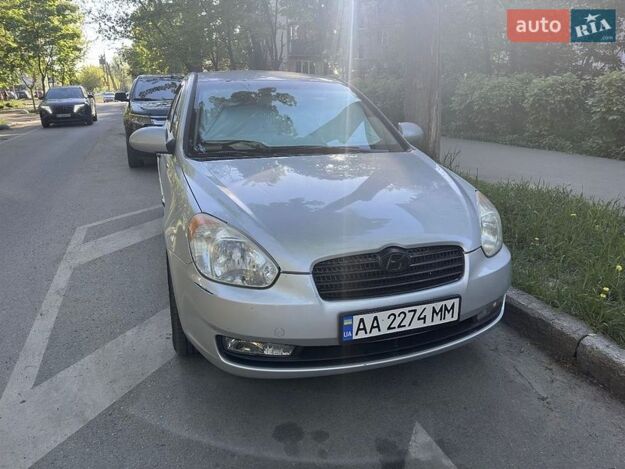 Hyundai Accent, 2008г. 1.4л. бензин Київ в кредит