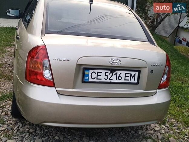 Hyundai Accent, 2008г. 1.4л. бензин Чернівці в кредит