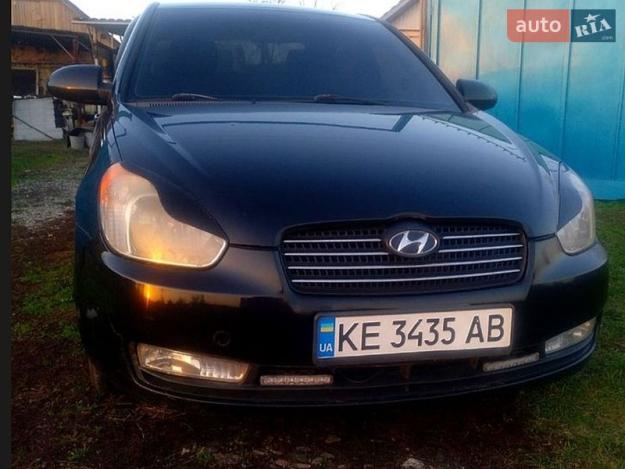 Hyundai Accent, 2008г. 1.4л. бензин Дніпро в кредит