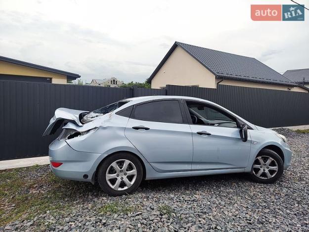 Hyundai Accent, 2014г. 1.4л. гібрид Київ в кредит
