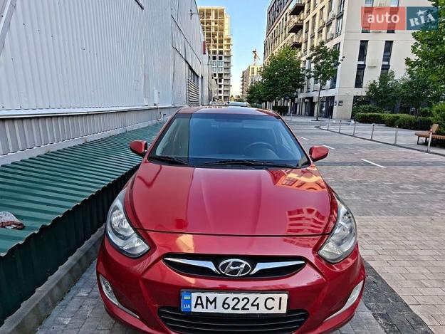 Hyundai Accent, 2012г. 1.4л. бензин Київ в кредит