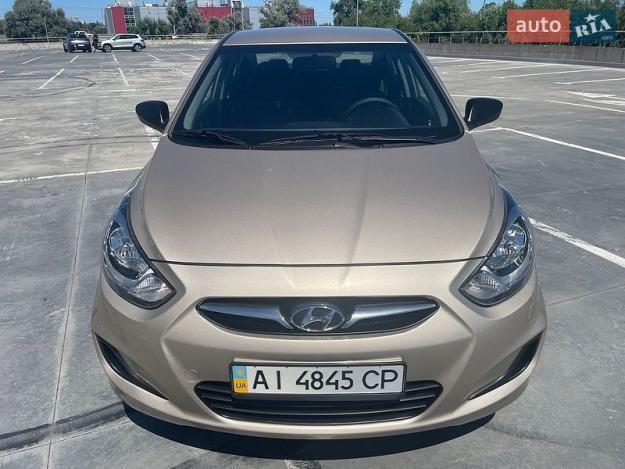 Hyundai Accent, 2011г. 1.4л. бензин Київ в кредит