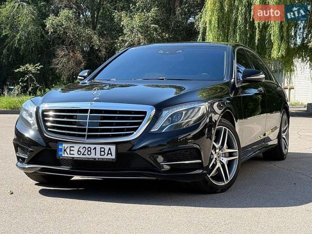 Mercedes-benz S 500l, 2014г. 4.7л. бензин Дніпро в кредит