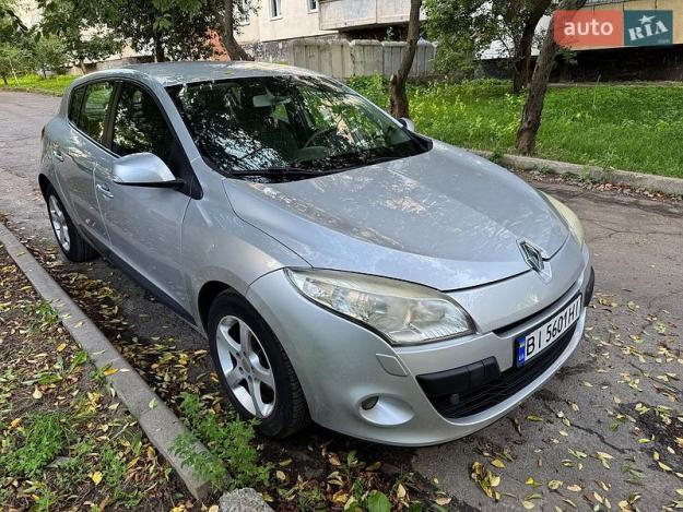 Renault Megane, 2010г. 1.6л. бензин Полтава в кредит