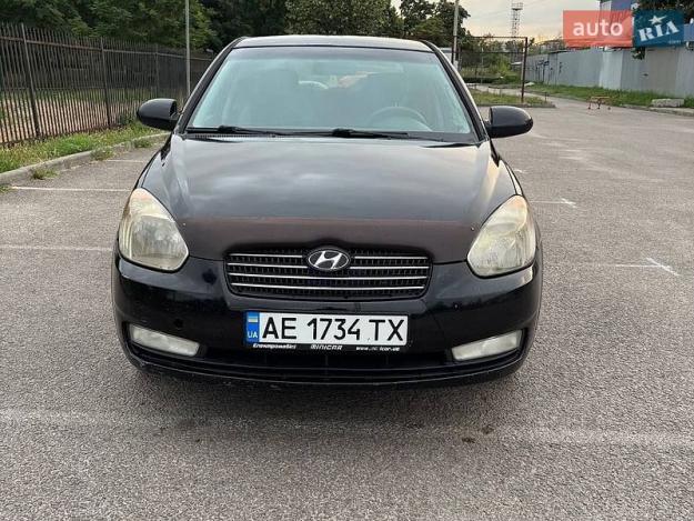 Hyundai Accent, 2008г. 1.5л. дизель Дніпро в кредит