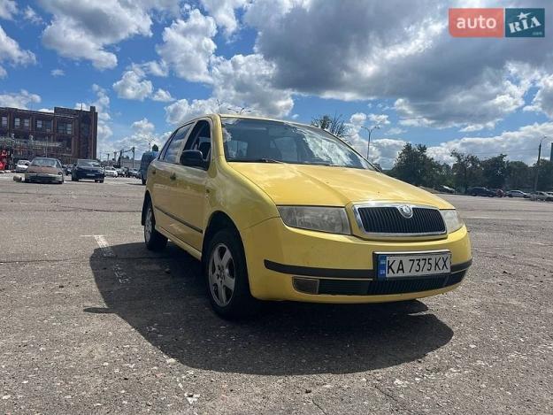 Skoda Fabia, 2002г. 1.4л. бензин Київ в кредит