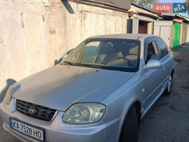 Hyundai Accent, 2005г. 1.6л. бензин Київ в кредит