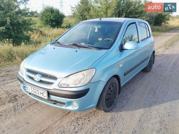Hyundai Getz, 2007г. 1.4л. бензин Полтава в кредит