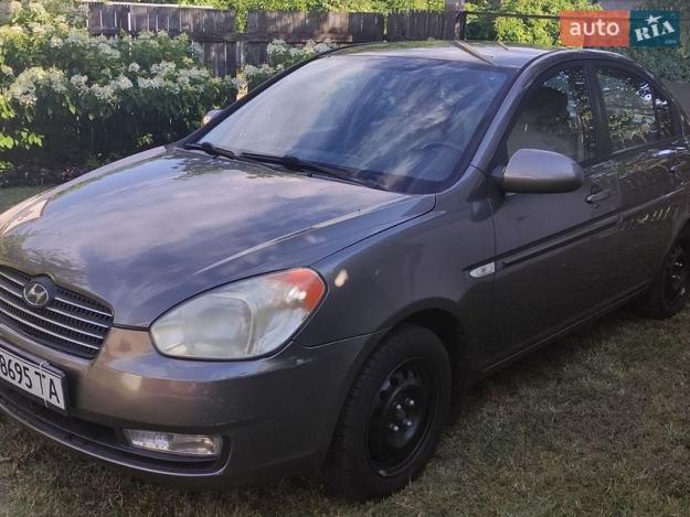 Hyundai Accent, 2008г. 1.6л. бензин Київ в кредит