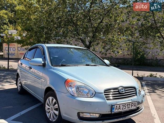 Hyundai Accent, 2008г. 1.4л. бензин Київ в кредит